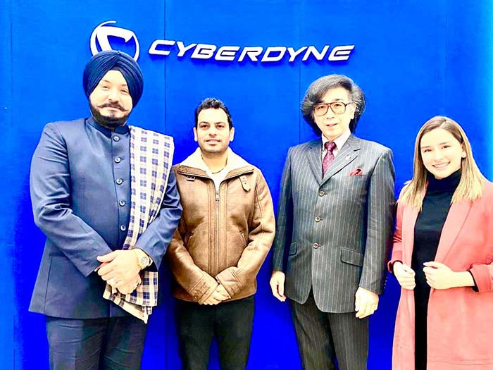 Partnership with Cyberdyne Inc